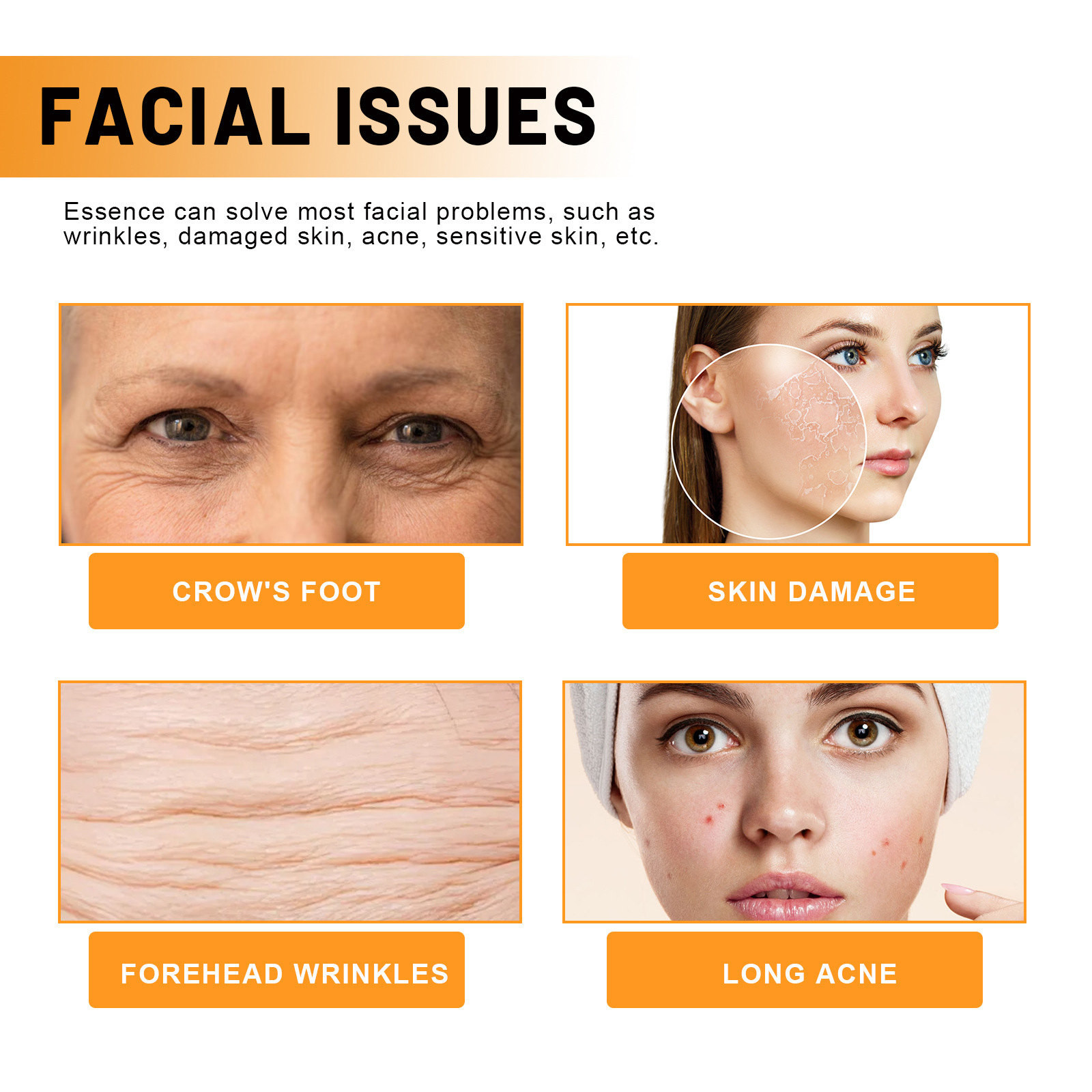 OUHOE Gesichtsbehandlung zum Verblassen feiner Lift-Kopflinien, Straffen der Haut, Befeuchten, Befeuchten und Verhindern der Hautalterung_voghion.com