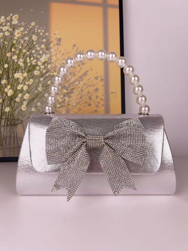 Promi strass bogen kette perle damen handtasche kupplung tasche heißer verkauf neue mode crossbody_voghion.com