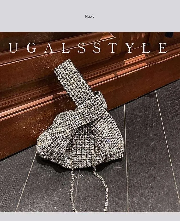 Bg Shiny Dames Handtas Glitter Rhies Dia Avond Bruiloft Feest Clutch Portemonnee Schouder Messenger Bag_voghion.com