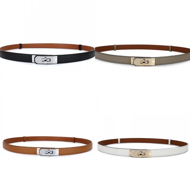 Cinto en cuir rétro rayé mince pour femmes, petite boucle en métal de styliste, large ceinture simple, mode jeans quotidiens pour hommes_voghion.com
