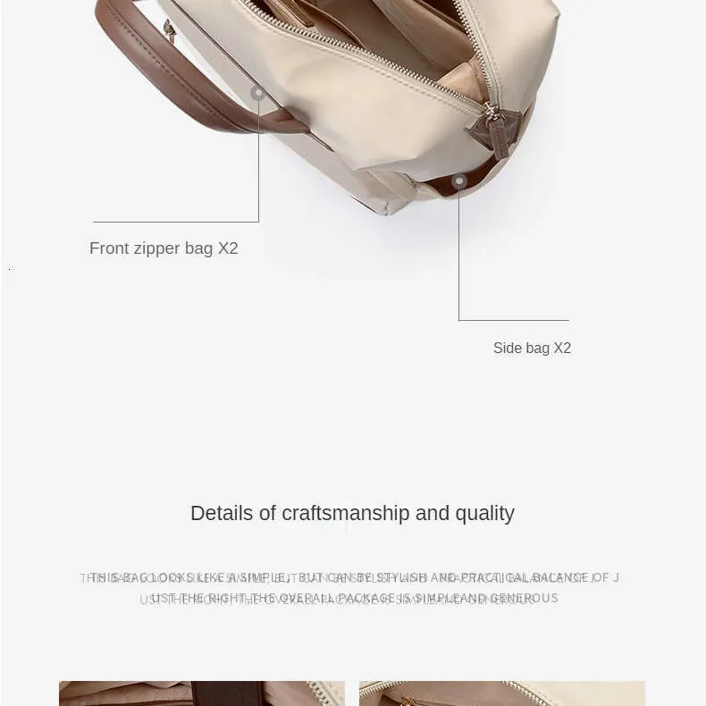 Golfový batoh, tašky, dámská taška na notebook, batoh pro mládež, elegantní, velká, pro studentky a studentky do 15,6", nylonová kabelka, trendy_voghion.com