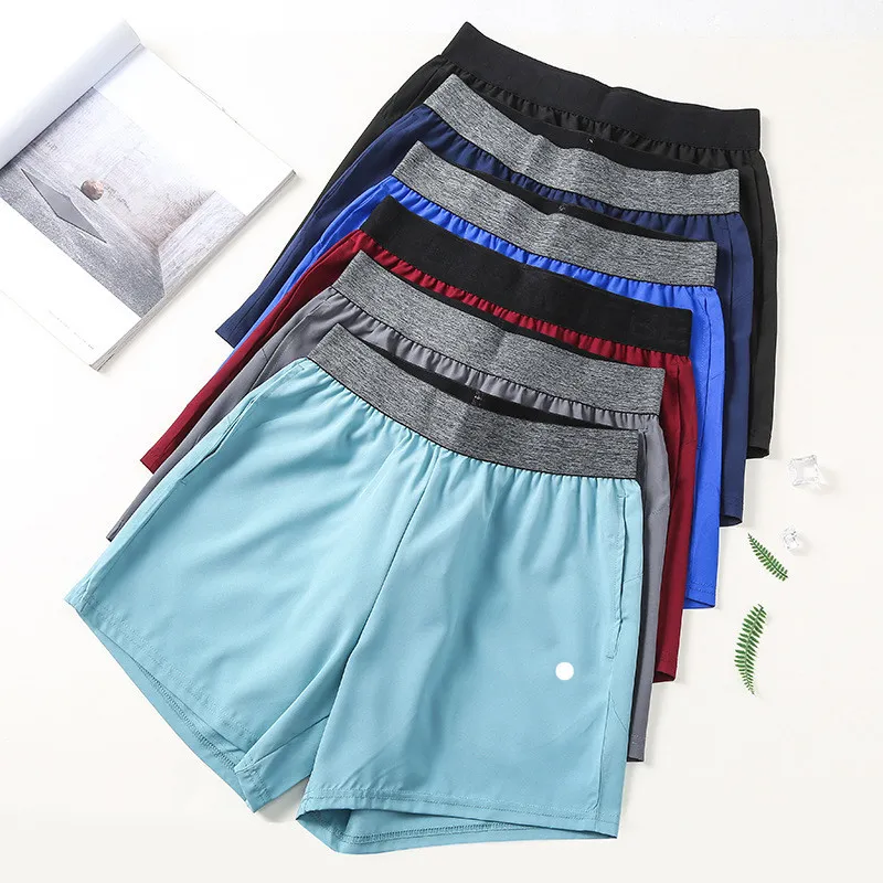 Men's Shorts Yoga Outfit Men Short Pants Running Sport Basketball Breathable Trainer Trousers Adult Sportswear Gym_voghion.com