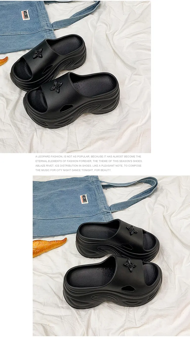 Summer Women's Platform Slippers Beach Sandals Soft Sole_voghion.com