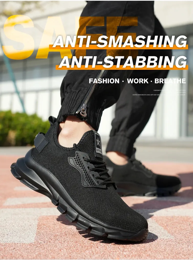 Soft Comfortable Shock Puncture Resistant And Breathable Safety Shoes 250402_voghion.com