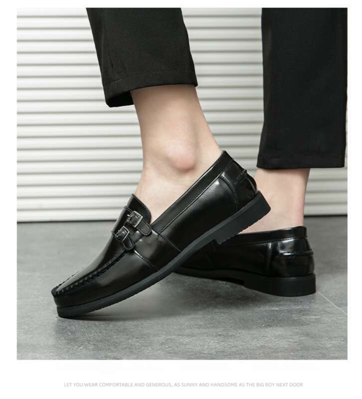 Δερμάτινα παπούτσια για άνδρες, νυφικά παπούτσια, Brogue Tassel, ανδρικά παπούτσια με φερμουάρ και αυξανόμενο ύψος, παπούτσια για άνδρες με τένοντες, μοντέρνα παπούτσια για κομμωτές_voghion.com