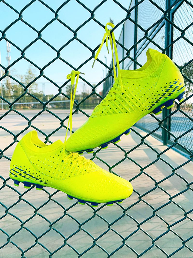 Nahtlos schneidende neue Low-Top-Wettkampf-Spezial-Lang-TF-Shattered-Nail-Trainingsschuhe Fußball-Herren-Edition_voghion.com