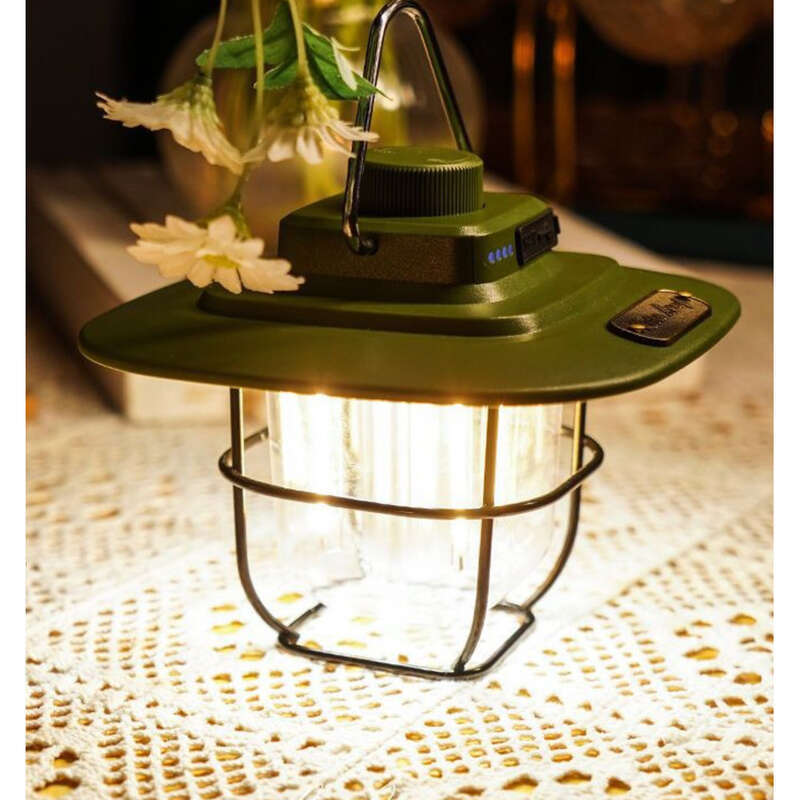 New Outdoor Multi Functional Rechargeable Camping Portable Warm Atmosphere Light Nostalgic Horselight_voghion.com