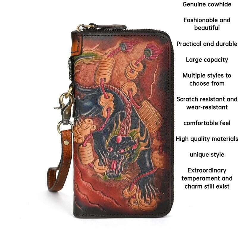 Leather Wallet, Handbag, Card Bag, Women's Bag, Sports Bag, Men's Bag, Multifunctional Large Capacity, Stylish And Beautiful
_voghion.com