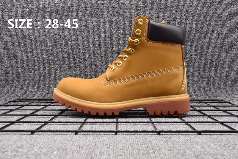 Hot sale-Laarzen Echt Leer Mannen Vrouwen Sneeuw Casual Martin Laarzen Groothandel Mode Merk Schoenen_voghion.com