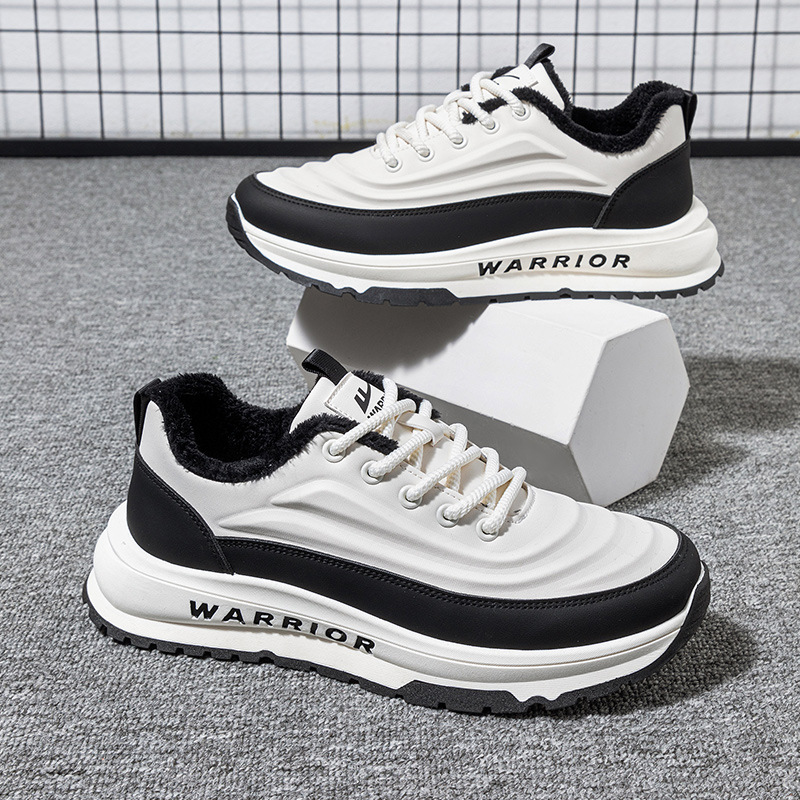 Cotton 2024 New Winter Men's Velvet Thickened Casual Running Sports Shoes _voghion.com