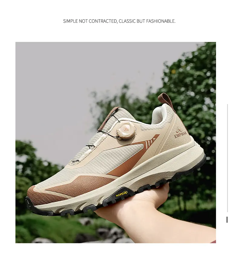 2025 Neue Herrenmode Vielseitige Freizeitschuhe, Wasserabweisende Outdoor-Wanderschuhe, Leichte Und Bequeme Wanderschuhe_voghion.com