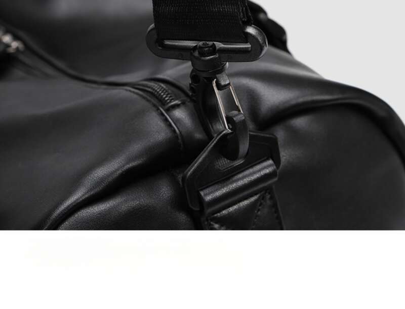 Bolso deportivo para hombre, bolso de viaje informal y moderno, bolso deportivo de cuero resistente a la humedad._voghion.com