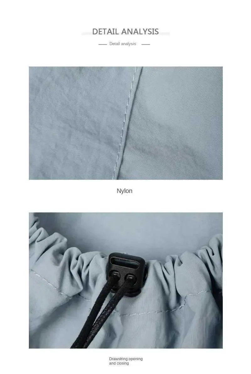 Fashionable Women's Nylon Drawstring Backpack Casual Travel Bag_voghion.com