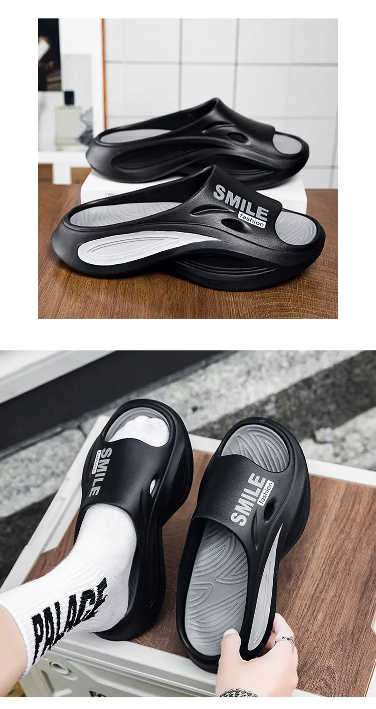 Outer Slippers Beach One Word Non-slip Wading Large Size Cool Slippers_voghion.com