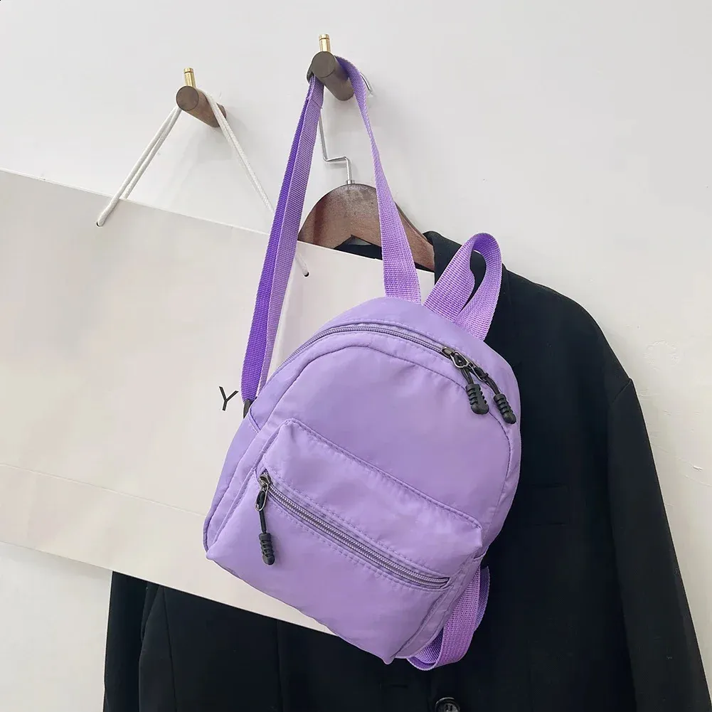 Mini Rucksack Für Damen Wasserdichter Nylon Freizeit Wanderrucksack_voghion.com