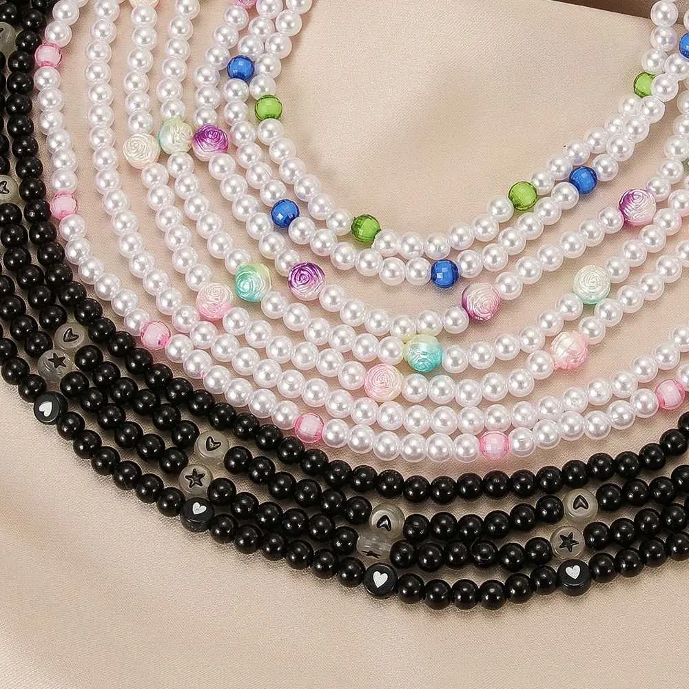 Classic Pearl Pendant Necklace For Women Trendy Clavicle Jewelry_voghion.com