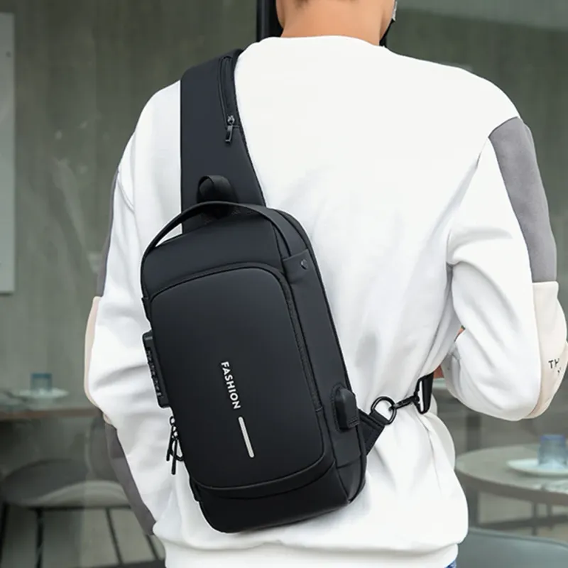 Multifunktions-Designer-Anti-Diebstahl-USB-Umhängetasche Crossbody Travel Sling Messenger Pack Brusttasche Luxusmarke_voghion.com