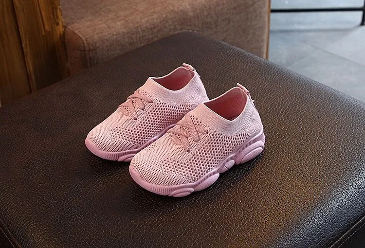 Kids Anti-slip Soft Rubber Bottom Baby Sneaker Casual Flat Sneakers Littlesprouts Children Kid Girls Boys Running Sports_voghion.com