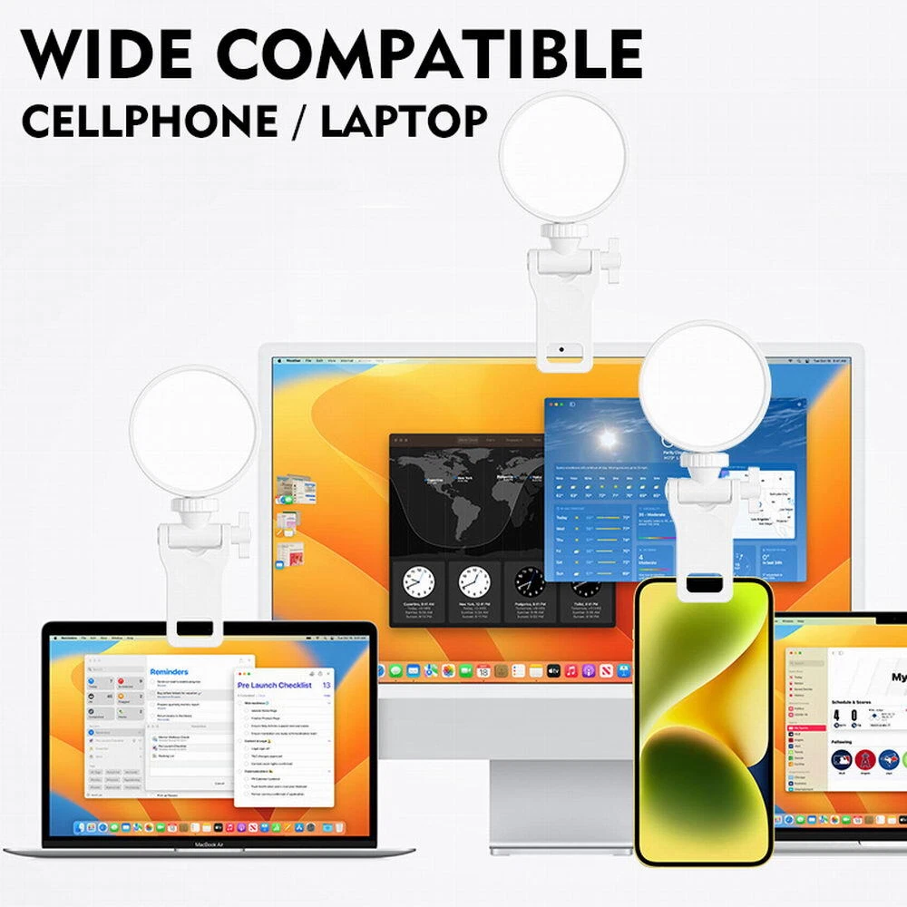 Fill Beauty LED Light For Mobile Phone Camera Laptop_voghion.com