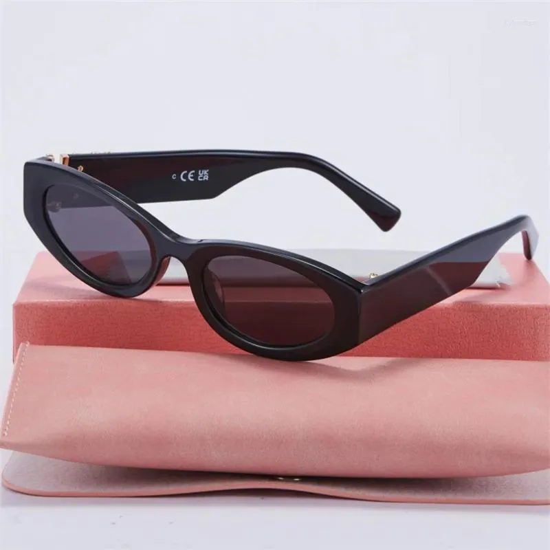 Klassiska cat eye solglasögon för dam designer stil uv400_voghion.com