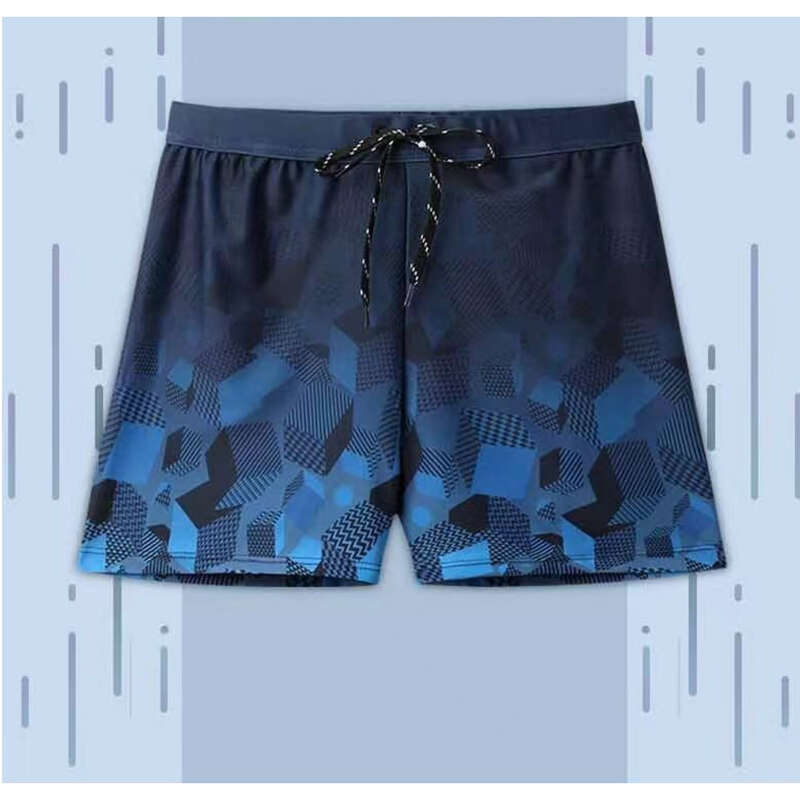 Swimming Trunks For Men To Prevent Awkwardness, Loose Fitting And Quick Drying, Men's Flat Angle Swimming Trunks,_voghion.com