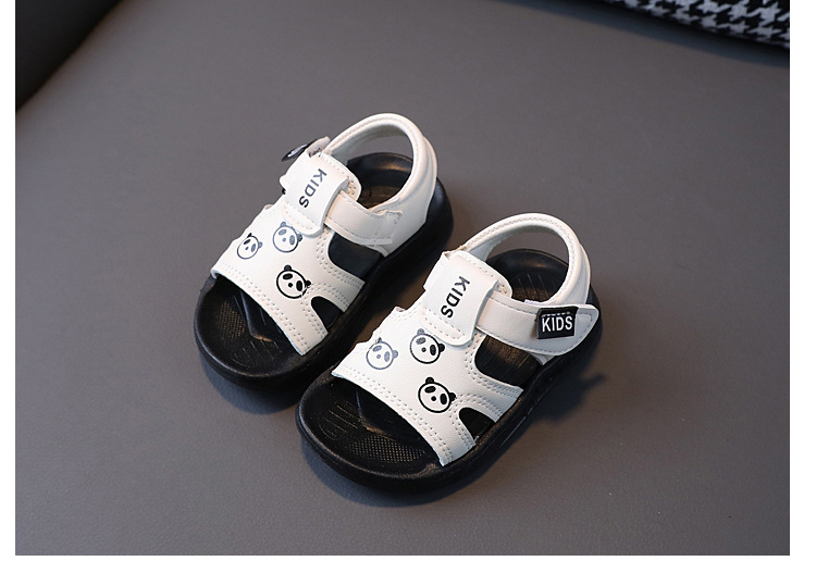 Kid's Clothing Baby sandals for girls 1-6 years old 2 boys cartoon beach shoes 2024 summer new children's non-slip soft-soled toddler shoes_voghion.com