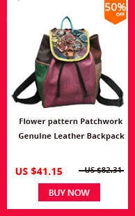 Äkta ryggsäck i nötskinn, slumpmässig färg, lapptäcksstil, unisex, användbar ryggsäck, damer, mini-mochila, shoppingväska 2021_voghion.com