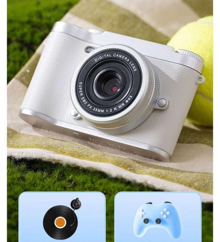 High Definition Dual Camera CCD Digital Camera, Portable Selfie, Campus Student Small Entry-level Card Machine_voghion.com