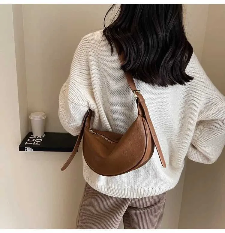 Formell Kette Grouss Designer Hobo Sherpa Hell Rëndleder Handtaschen Fir Kleng Meedercher Schwaarz Bambus Handtasche_voghion.com