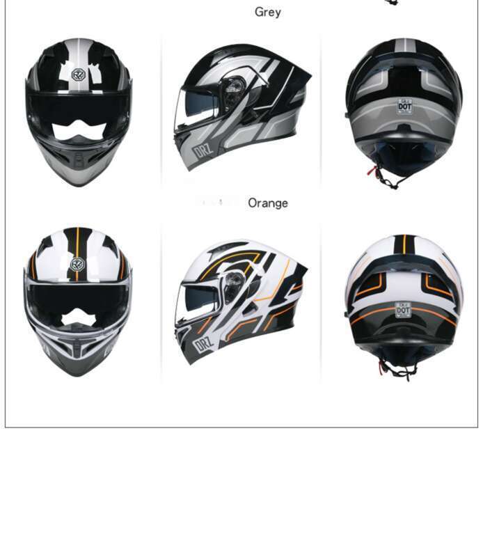Orz Motorrad-Integralhelm mit offenem Gesicht, Tail Wing Knight, Bluetooth-Motorrad, personalisierbar für den Winter für Männer und Frauen_voghion.com