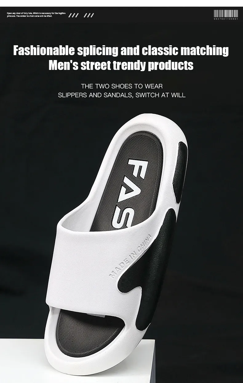 outside the for Slippers wearing in summer with a feeg of stepping on feces and thick soles that prevent slipping men_voghion.com