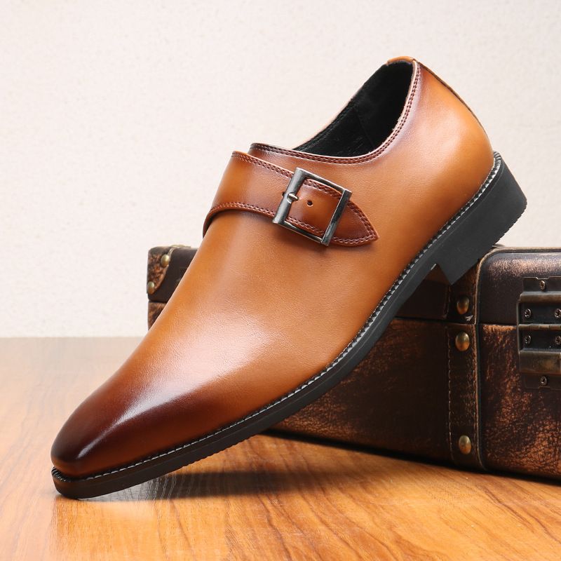 Men's Dress Oxford Formal Leather Shoes for Men_voghion.com