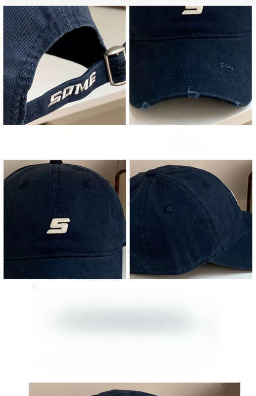 Ženske baseball kape iz leta 2025 s črkami Ins iz korejskih stotin majhnih mehkih zgornjih delov Tide Duck Tongue Cap_voghion.com