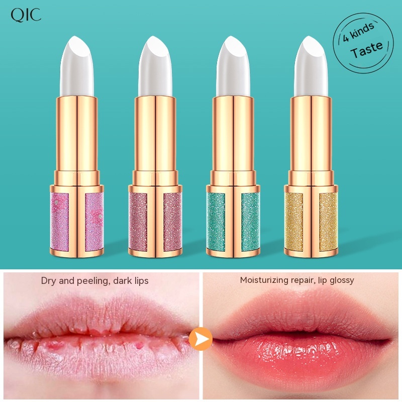 QIC Star Wax Transparent Repair Balsamo labbra idratante per il trucco da donna Rossetto incolore_voghion.com