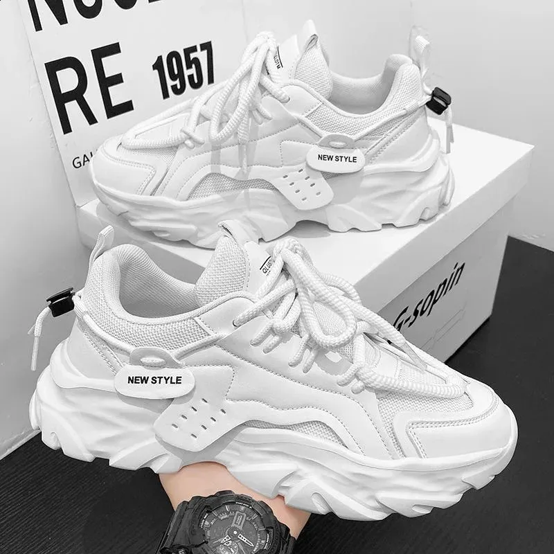 Uomo Running Old Dady Shock Absorption Light Jogging Sneakers per Uomo Outdoor Casual Walking Sport Tennis Scarpe 240809_voghion.com