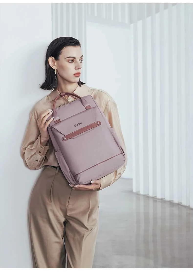 Chantria Mini sac à dos pour femme, élégant, étanche, sac de travail avec port USB, joli sac à dos de voyage pour l'universitéC241031_voghion.com