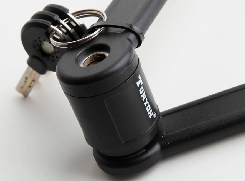 Universal Anti Hydraulic Scissor Bicycle Universal Four Section Folding Mountain Electric Bike Anti-theft Lock 3853_voghion.com