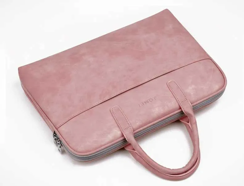 Retro PU 13 13,3 14 15 15,6 17 17,3-tolline sülearvuti sülearvuti tahvelarvuti kott kotid ümbris Messenger õlavarrukas meestele ja naistele_voghion.com