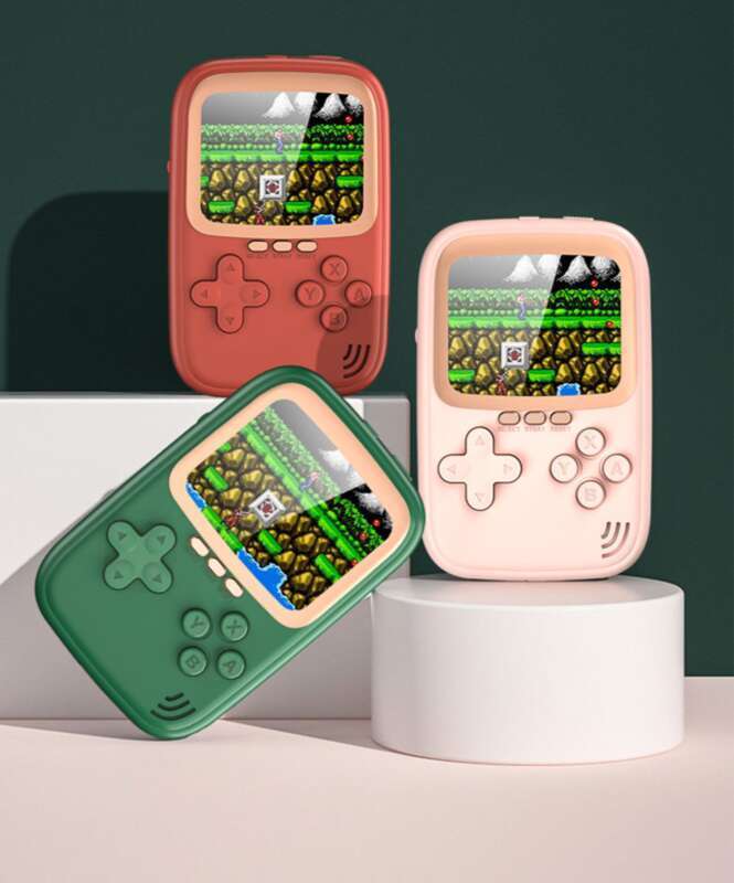 New 500 In One Mini Version GAME Mobile Power Bank INS Handheld Game Console_voghion.com