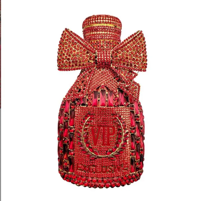 Pochette da sera donna con strass borsa a spalla gioiello verde_voghion.com