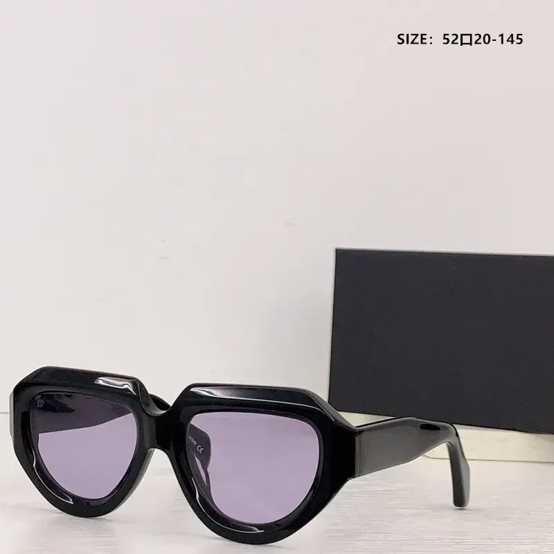 Sonnenbrillen 2024 Retro Fashion Damen Extra große unregelmäßige Box Designer Herren Schwarz UV400_voghion.com