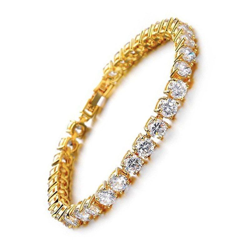 Ausverkaaf 24AA Claw Männer Hip Hop Dia Bracelet Rhie Kette Hot Sale_voghion.com