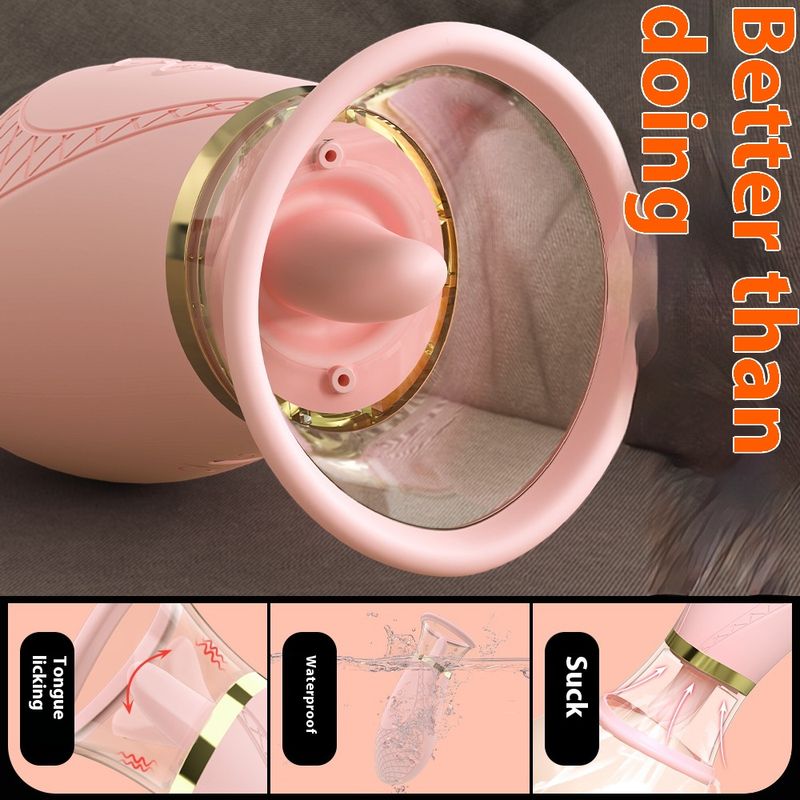 S337 täiskasvanutele mõeldud tooted keele imemise ja lakkumise mänguasi vibraator naistele, teise laine artefakt naistele_voghion.com