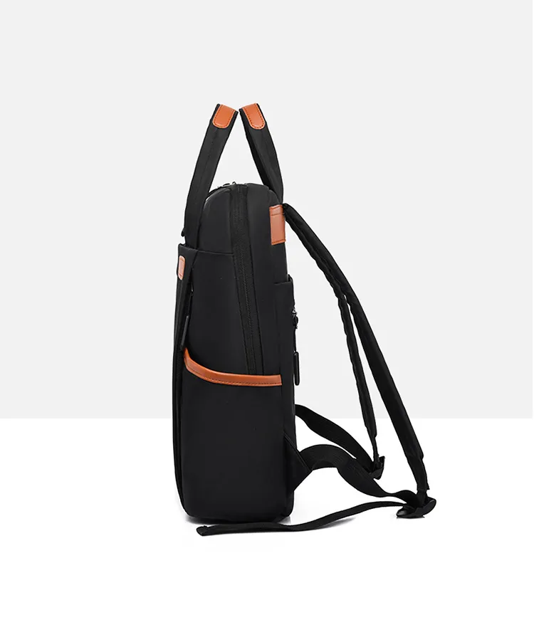 Woman Backpack Fashion Oxford College Student School Backpacks 13 14 Inch Laptop Bag Waterproof Business Travel Rucksack_voghion.com