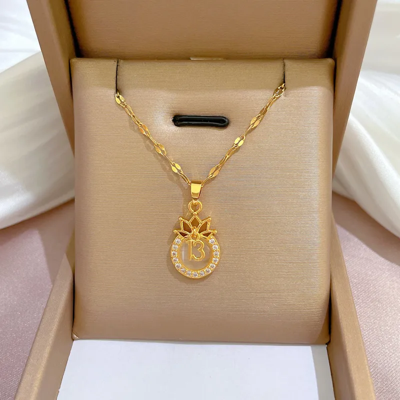 Collane con ciondolo in acciaio inossidabile 316L, minimalista, acchiappasogni, collana per donna, girocollo con nappa, gioielli alla moda per donna_voghion.com