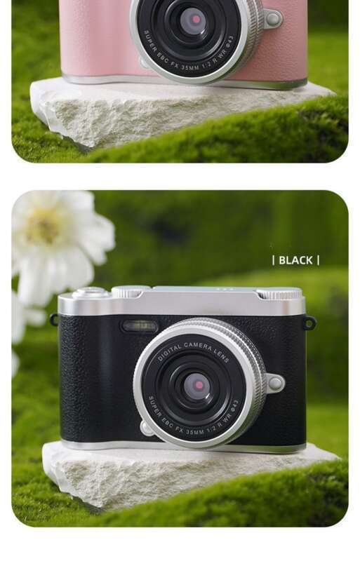 High Definition Dual Camera CCD Digital Camera, Portable Selfie, Campus Student Small Entry-level Card Machine_voghion.com