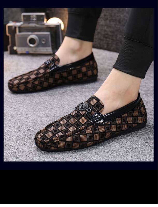 Pantofi de damă Mengke pentru bărbați, de mărime mare, cu talpă groasă, culoare solidă, din piele, model coreean, mocasini de birou_voghion.com