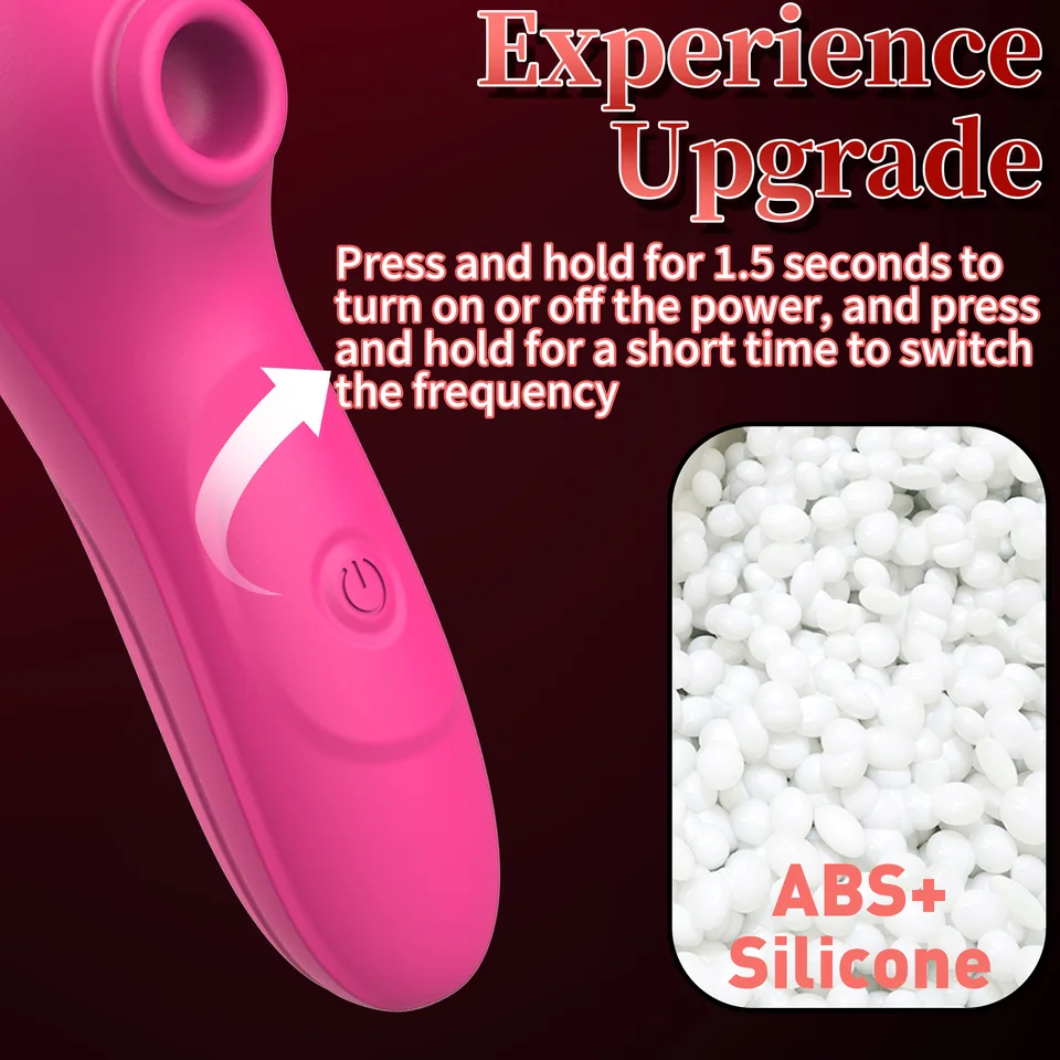 Rose Saugvibrator Für Damen Mit 10 Vibrationsmodi Für Klitoris_voghion.com