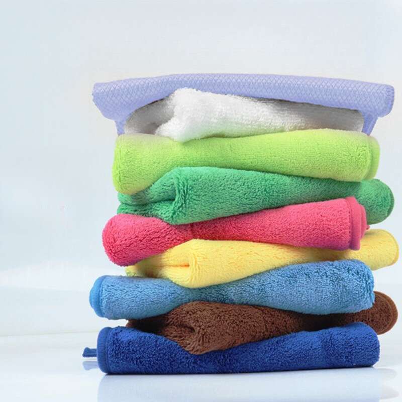 I panni per la pulizia della casa sono disponibili in nove colori, ampi e igienici, altamente assorbenti, leggeri, piacevoli e colorati._voghion.com