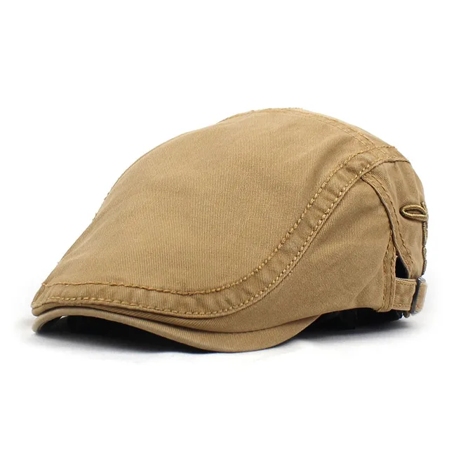 Mode Lente Zomer Krantenjongenspetten Mannen Katoenen Platte Pet Vrouwen Schilder Baret Hoeden 13_voghion.com